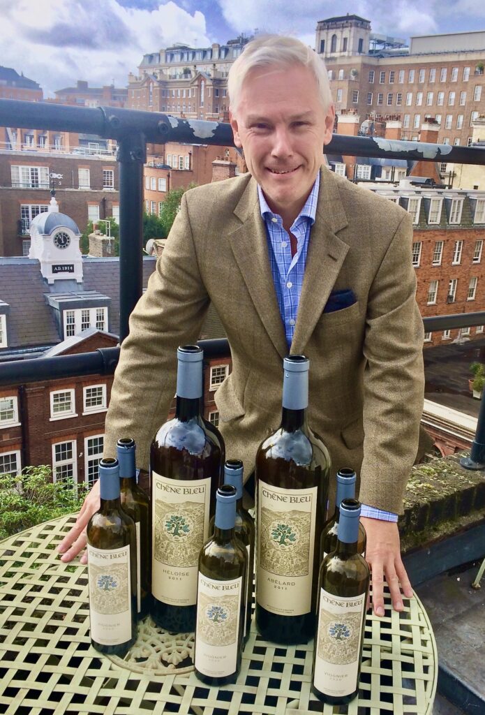 Chêne Bleu wines at Arden Fine Wines in Mayfair, London