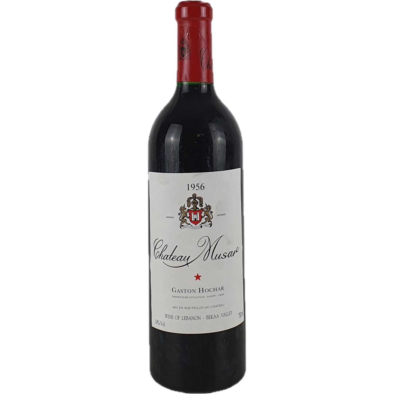 1956 vintage red wine – Chateau Musar 1956