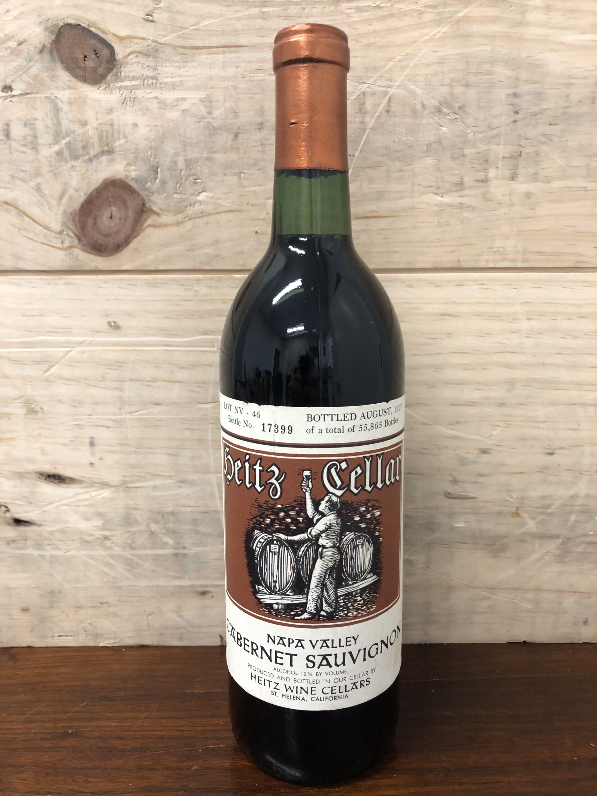1974 Heitz Cellar Cabernet Sauvignon Lot 46