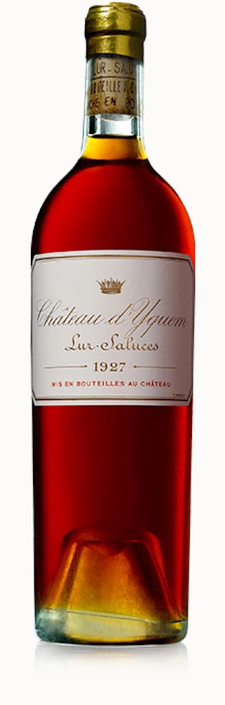 1927 vintage wine for sale Château d'Yquem 1927 price