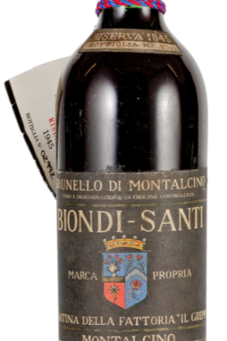 1945 Biondi-Santi Brunello di Montalcino Tenuta Greppo Riserva