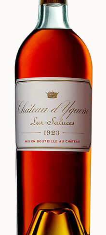 1923 Château d'Yquem label 1923 Château d'Yquem price