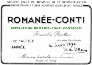 DRC Romanée-Conti