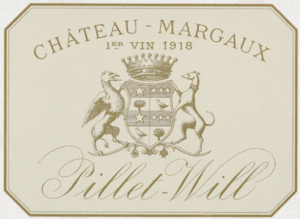 1918 wine gift – Château Margaux 1918