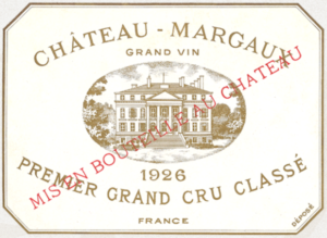 1926 wine gift at Arden Fine Wines – Château Margaux 1926 Anniversary Vintage Wines for 2026 at Arden Fine Wines