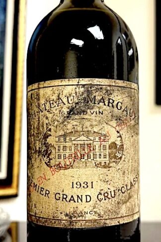 1931 wine gift at Arden Fine Wines – Château Margaux 1931