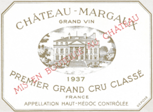 1937 wine gift at Arden Fine Wines – Château Margaux 1937
