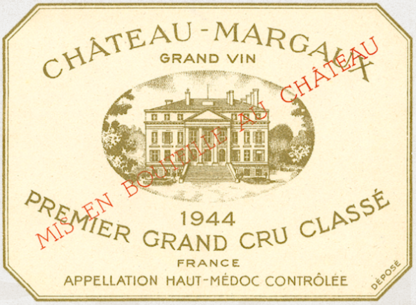 1944 wine gift – Château Margaux 1944