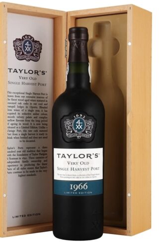 Wine for a 60th birthday – Taylor's Single Harvest Port 1966