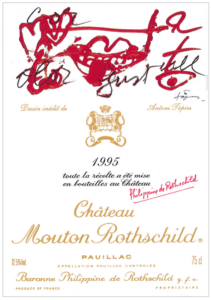 1995 red wine gift – Château Mouton Rothschild 1995