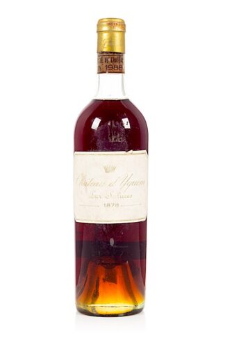 Château d'Yquem 1878 price 1878 vintage wines for sale