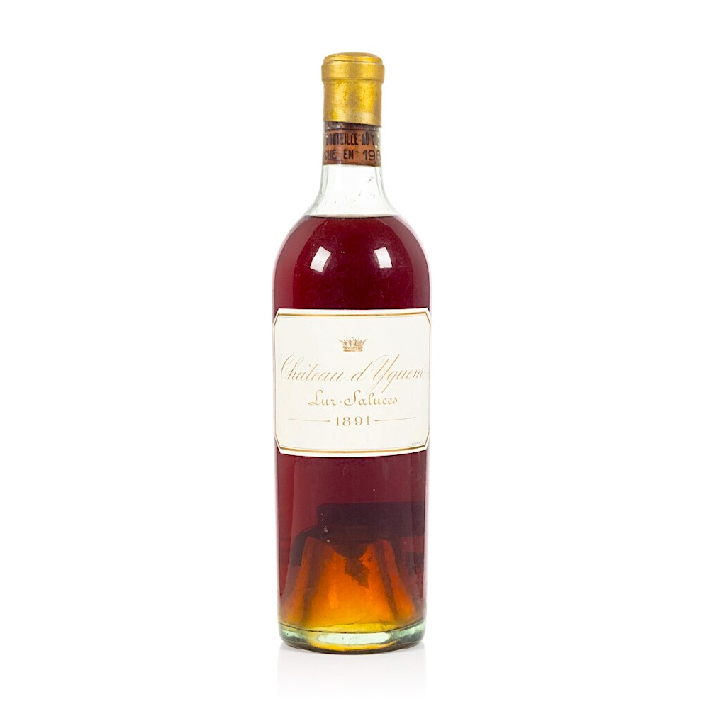 Château d'Yquem 1891 price 1891 vintage wines for sale