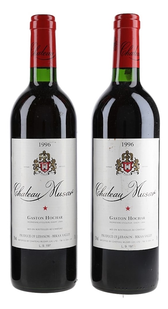 Vintage wine 1996 at Arden Fine Wines – Chateau Musar 1996.